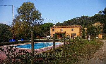 Espai Rural La Fàbrega en Riudarenes, Girona