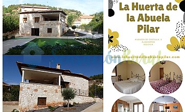 Casa Rural La Huerta de la Abuela Pilar en Aldehorno, Segovia