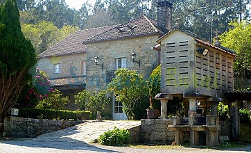 Casa da Posta de Valmaior en Boiro, A Coruña